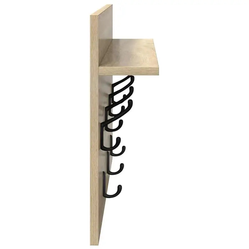 Wandpaneele Holz Garderobe