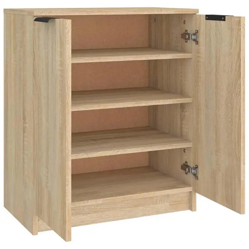 Garderobe Sonoma Eiche Grau