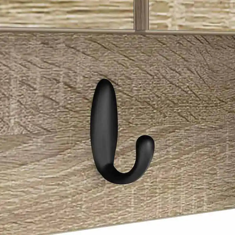 Eiche Paneel Garderobe