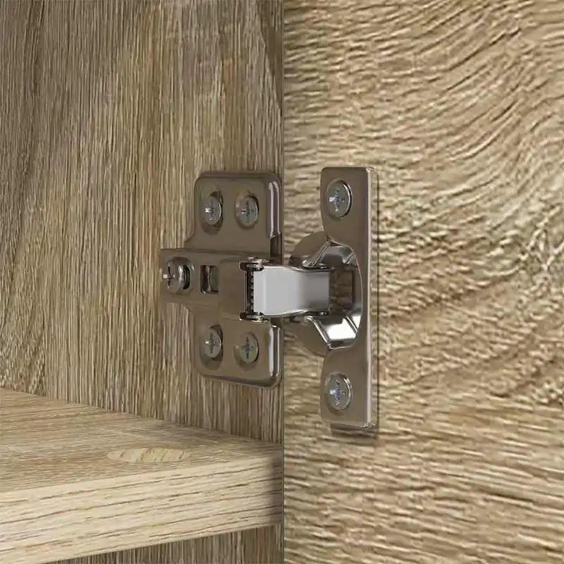 Eiche Paneel Garderobe