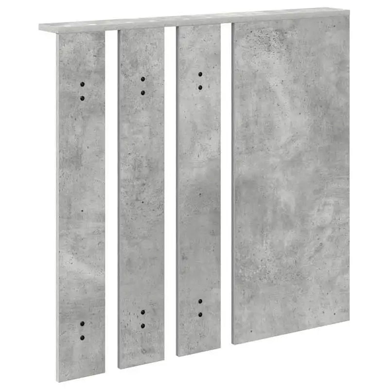 Garderobe Grau Holz