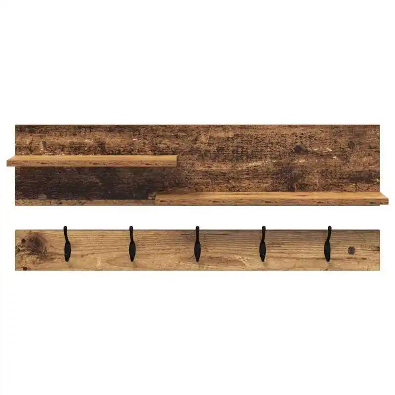 Garderobe Aus Altem Holz