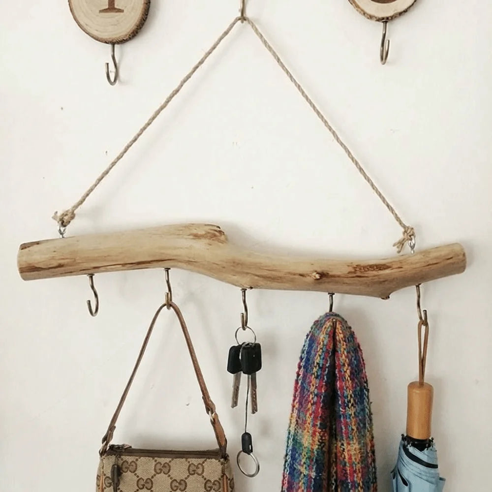 Garderobe Holz Äste