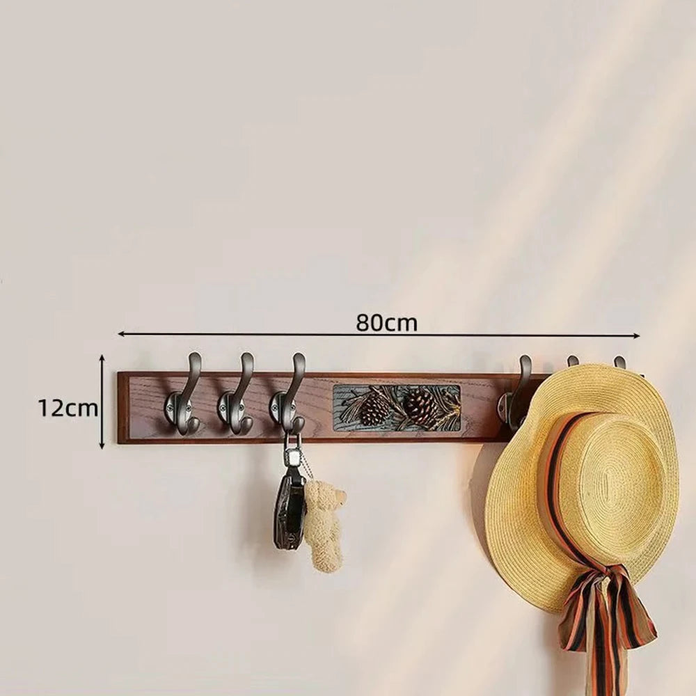 Garderobe Holz Vintage