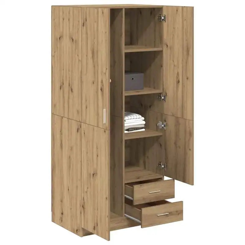 Garderobe Eiche Massiv Modern
