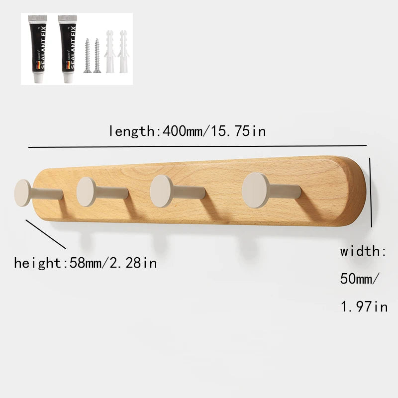 Garderobe Buche Natur