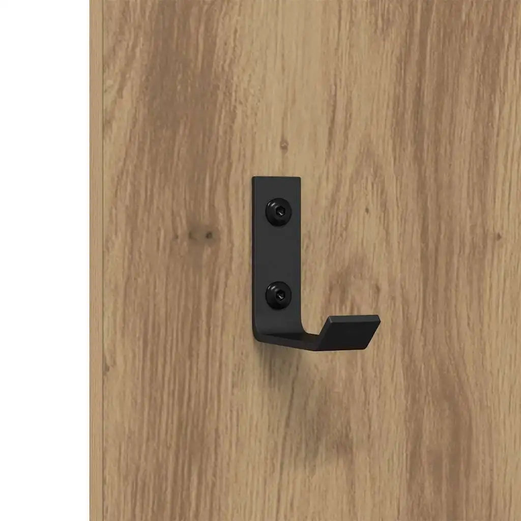 Garderobe 80 Cm Breit Eiche