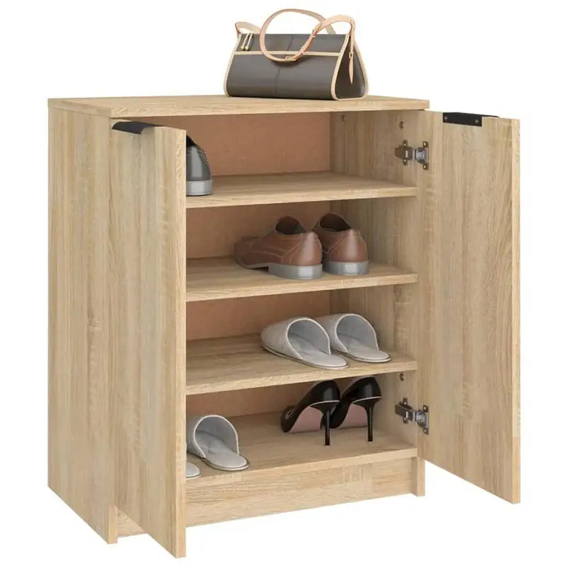 Garderobe Sonoma Eiche Grau