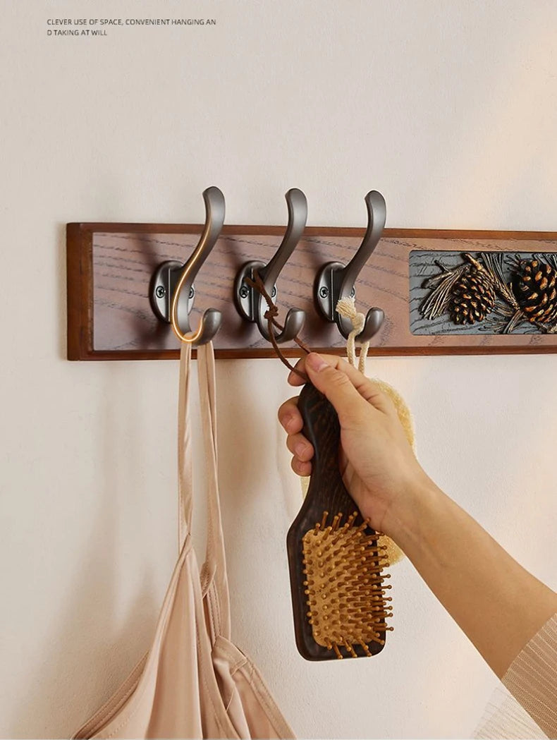 Garderobe Holz Vintage