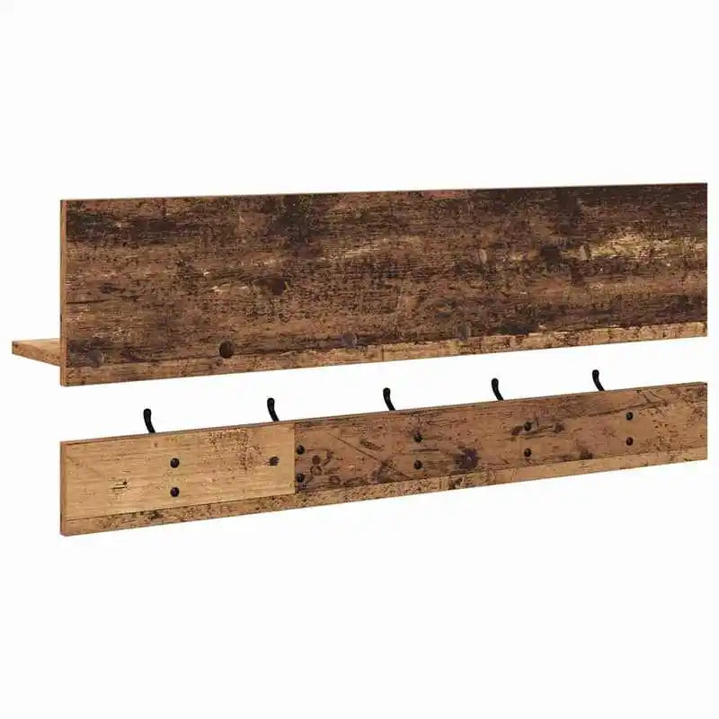 Garderobe Aus Altem Holz