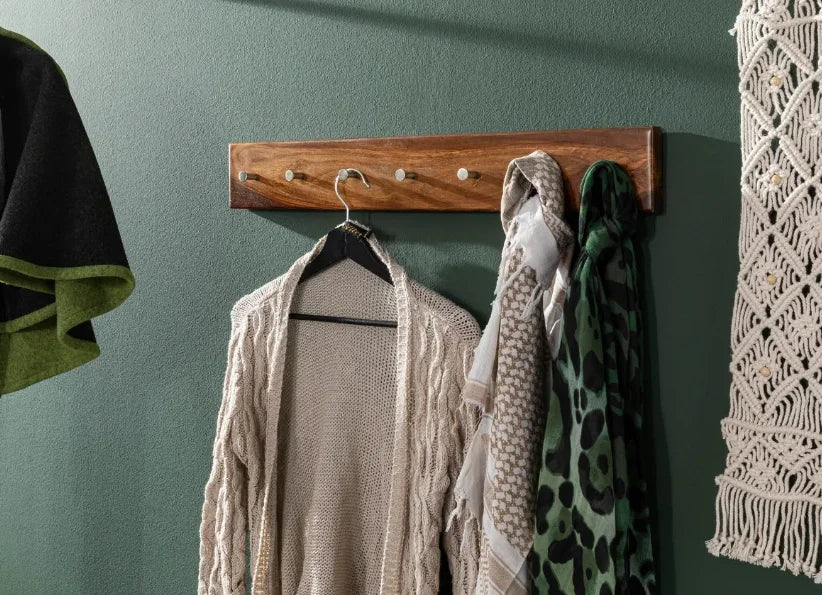 Garderobe Sheesham Holz
