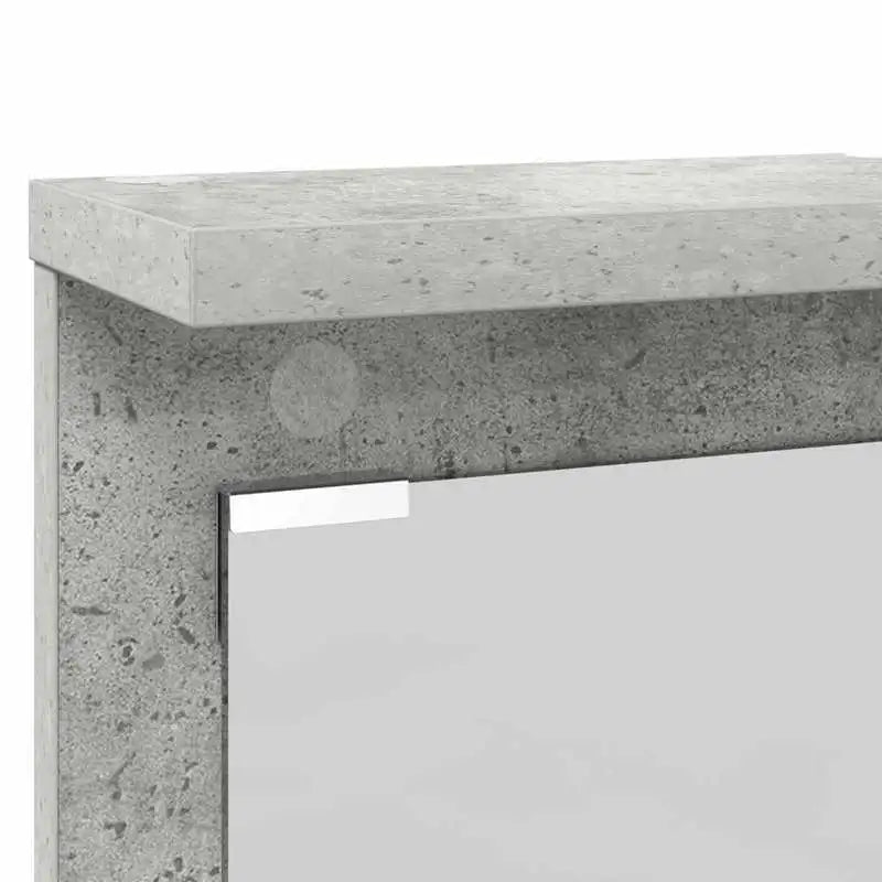 Garderobe Grau Holz