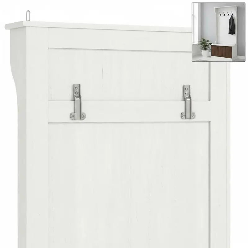 Garderobe Flur Weiß Holz