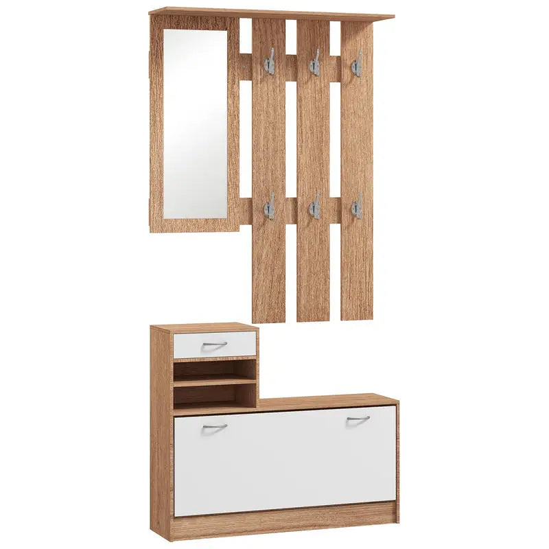Garderobe Flur Modern Holz