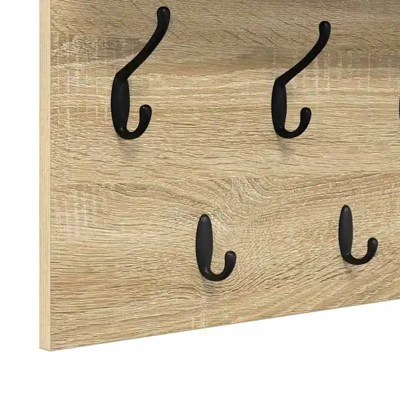 Wandpaneele Holz Garderobe