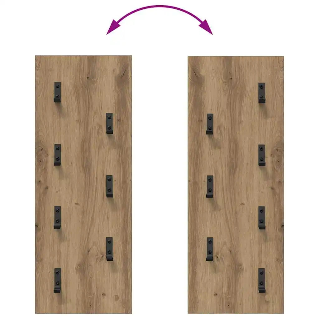 Garderobe 80 Cm Breit Eiche