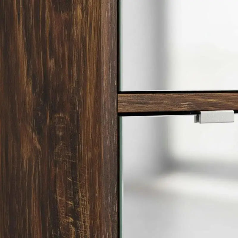 Garderobe Eiche Mit Spiegel