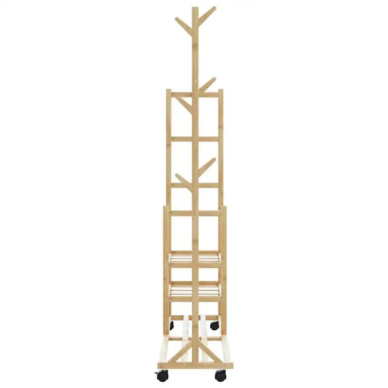 Garderobe Auf Rollen Holz