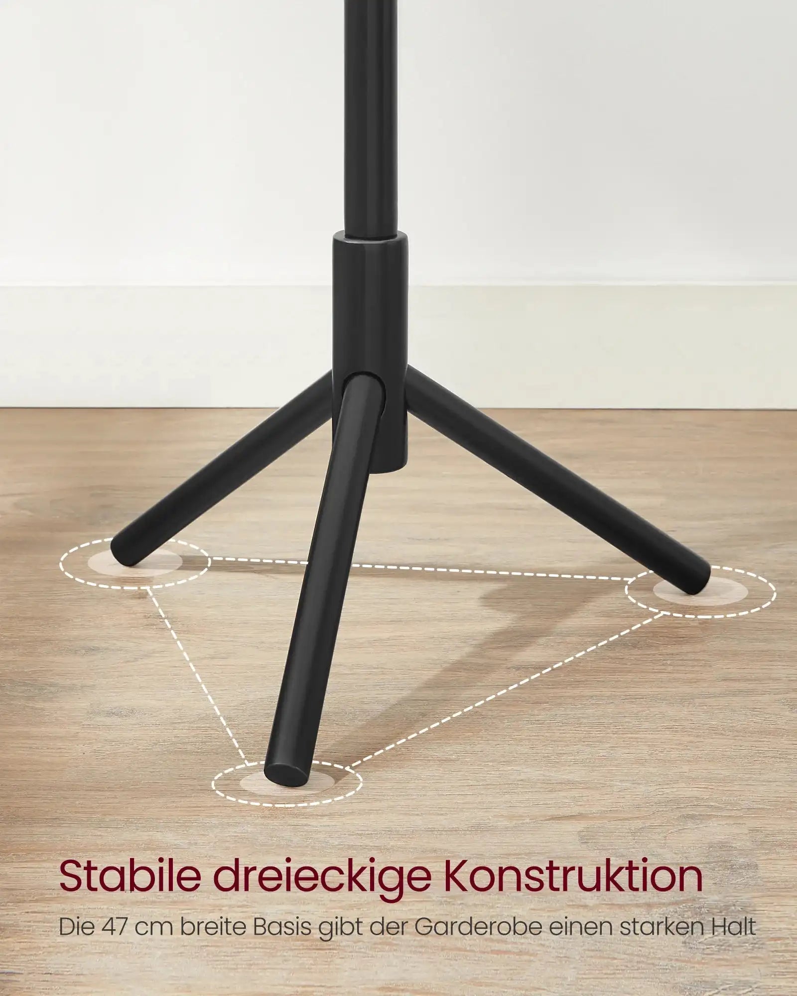 Coat Rack Stand Wooden