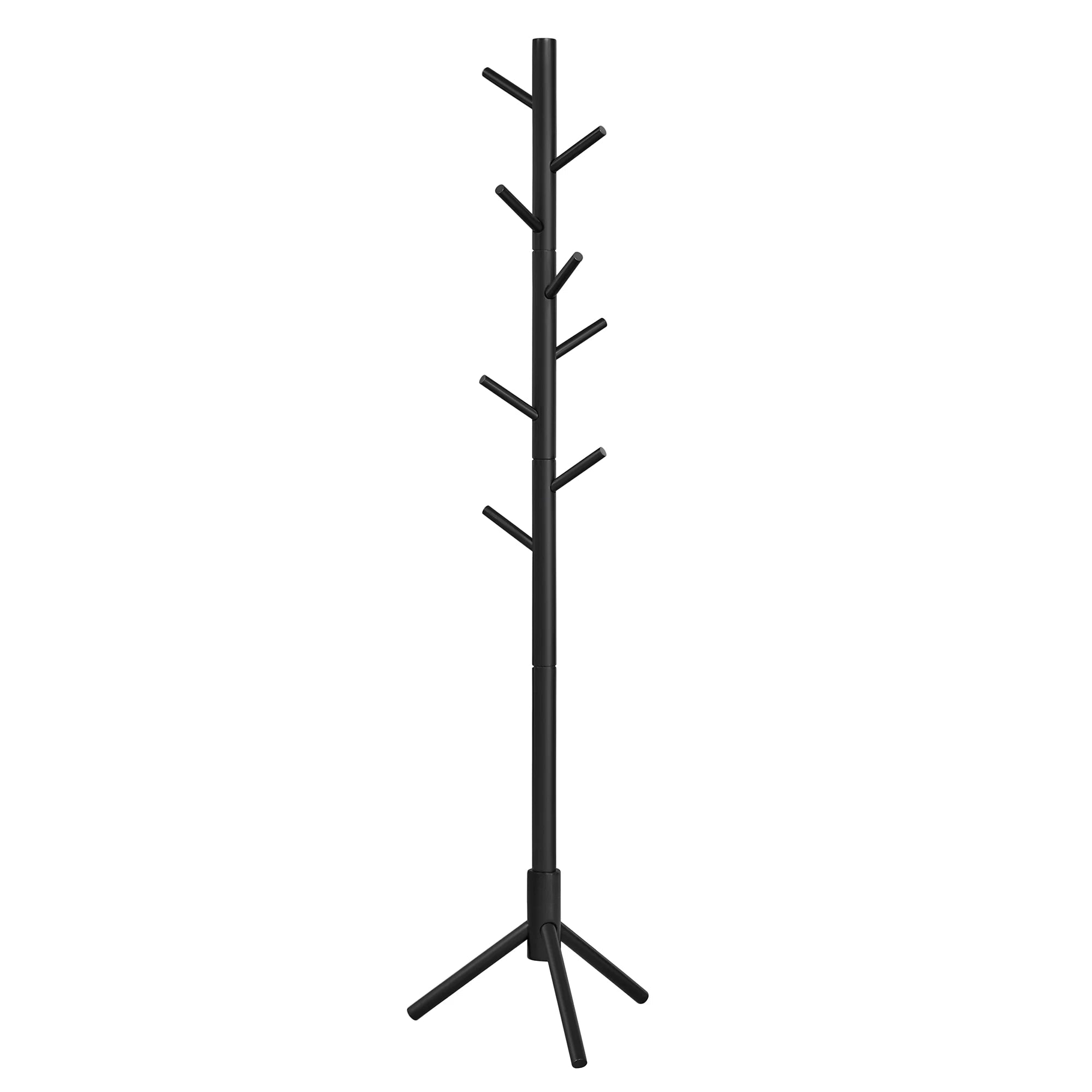 Coat Rack Stand Wooden