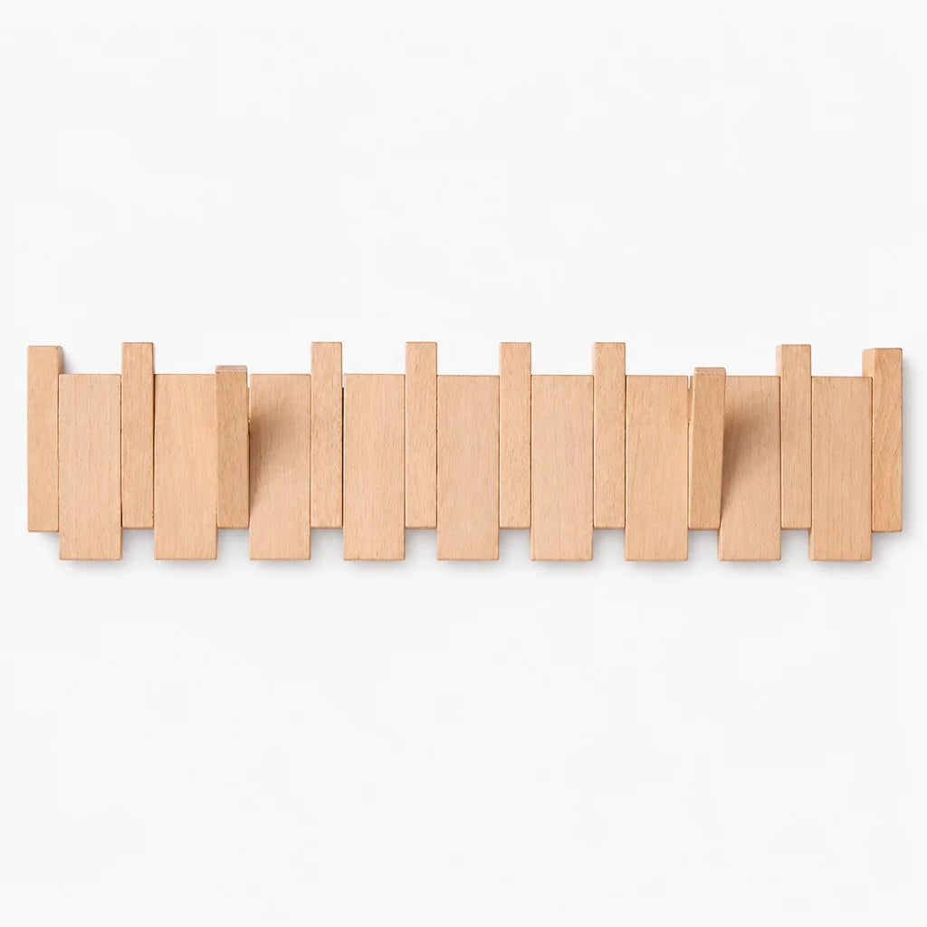 Dark Wood Coat Rack