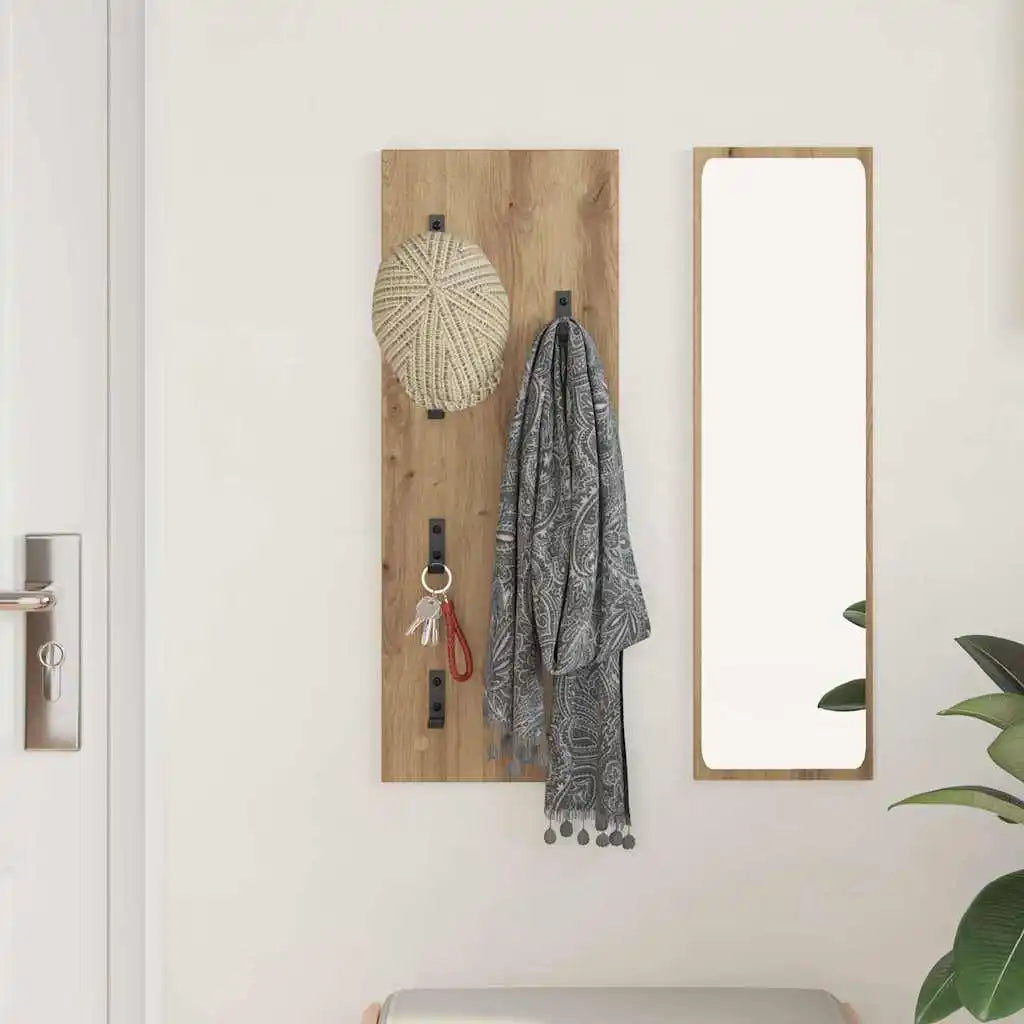 Garderobe 80 Cm Breit Eiche