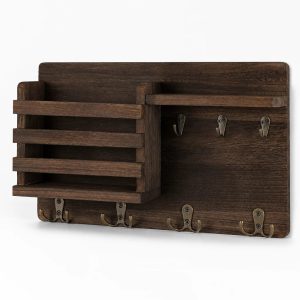 Garderobe Ablage Holz