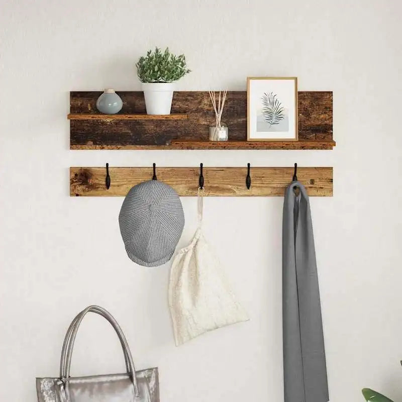 Garderobe Aus Altem Holz