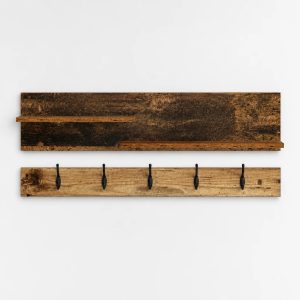 Garderobe Aus Altem Holz
