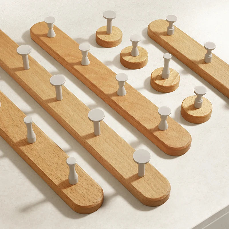 Garderobe Buche Natur