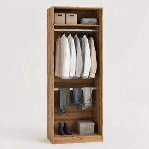 Garderobe Echtholz Eiche