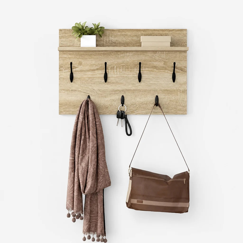 Garderobe Eiche Hell