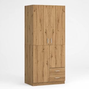 Garderobe Eiche Massiv Modern