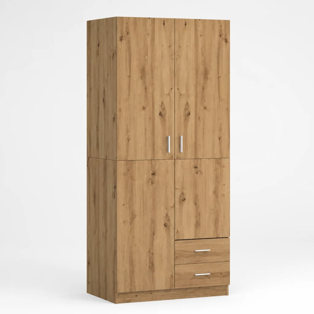 Garderobe Eiche Massiv Modern