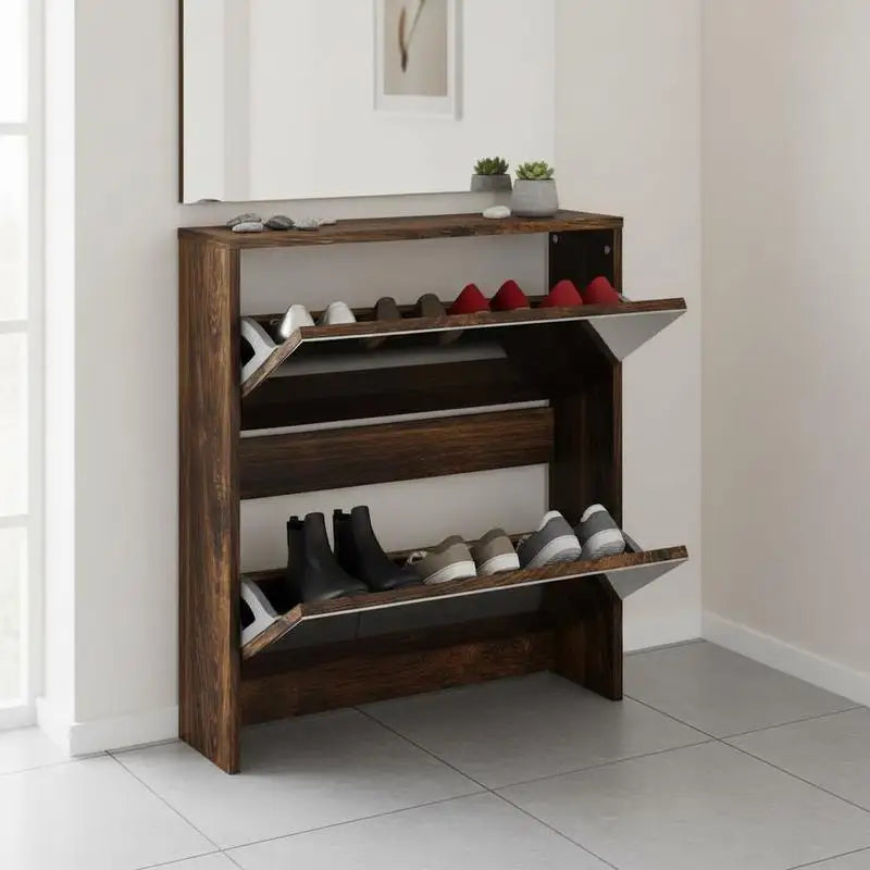 Garderobe Eiche Mit Spiegel