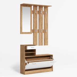 Garderobe Flur Modern Holz
