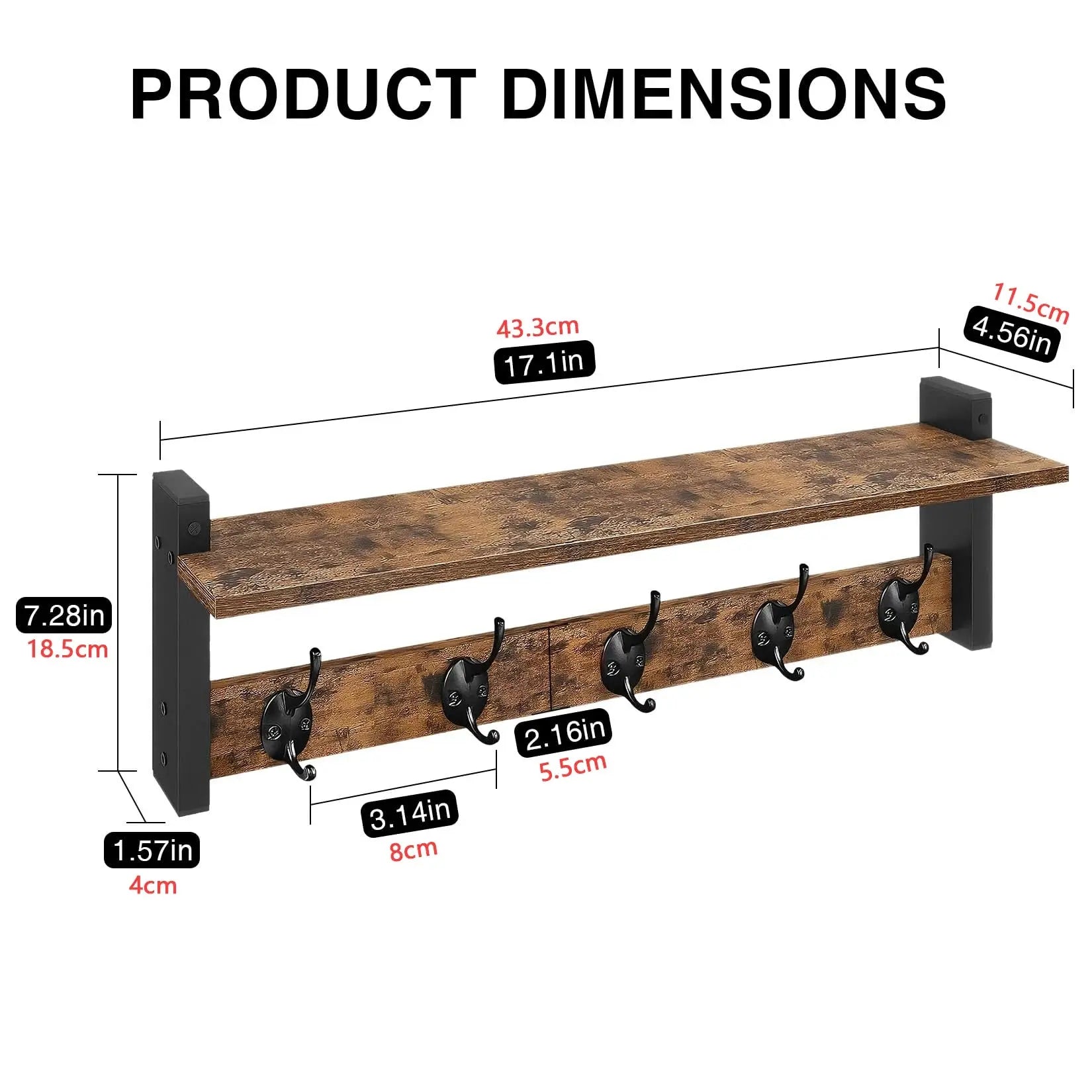 Garderobe Flur Schmal Holz