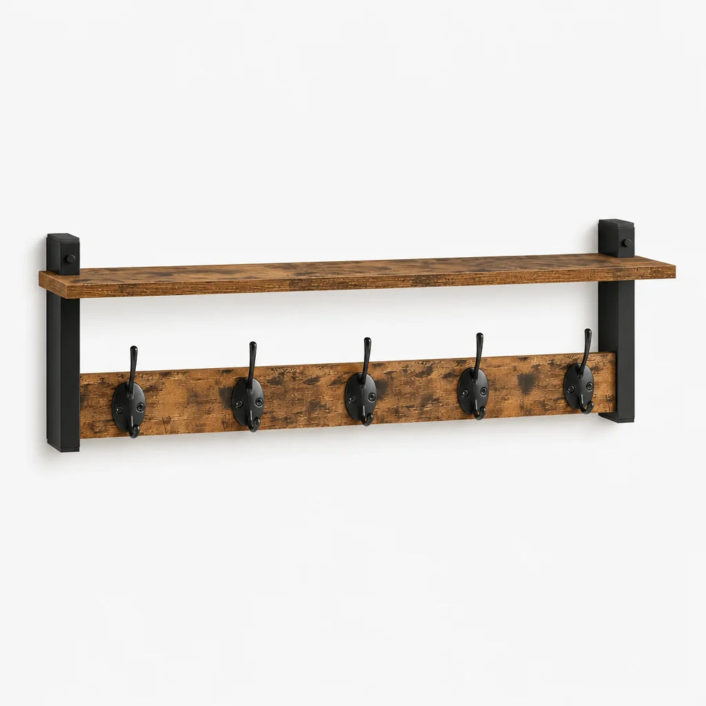 Garderobe Hakenleiste Holz