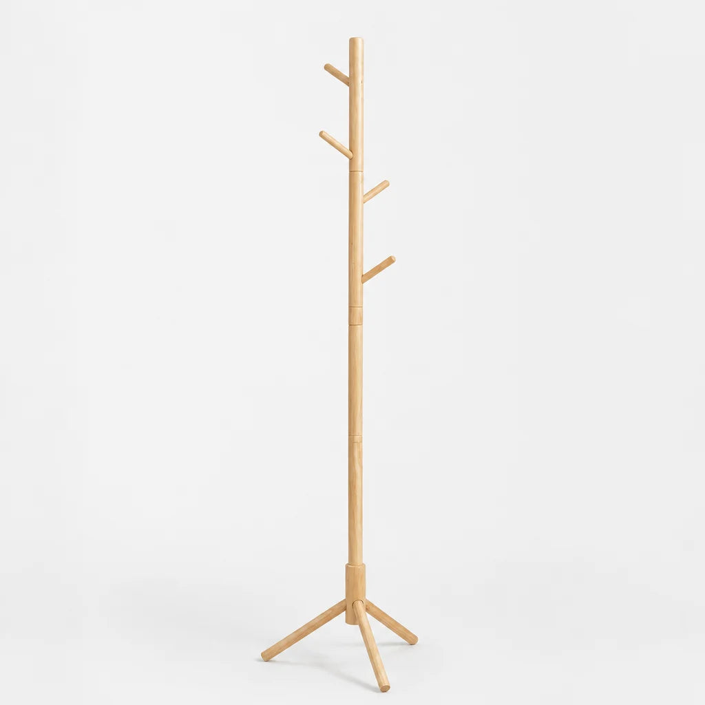 Garderobe Helles Holz