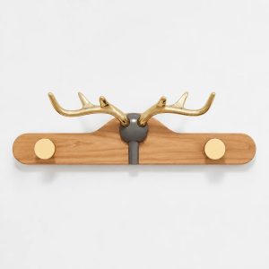 Garderobe Hirsch Holz