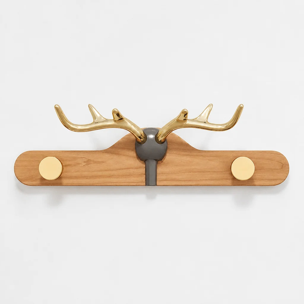 Garderobe Hirsch Holz