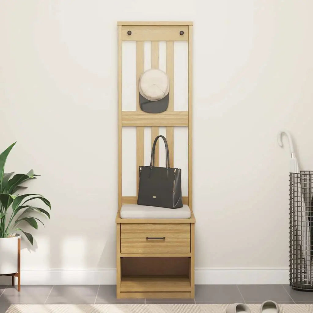 Garderobe Holz Kiefer
