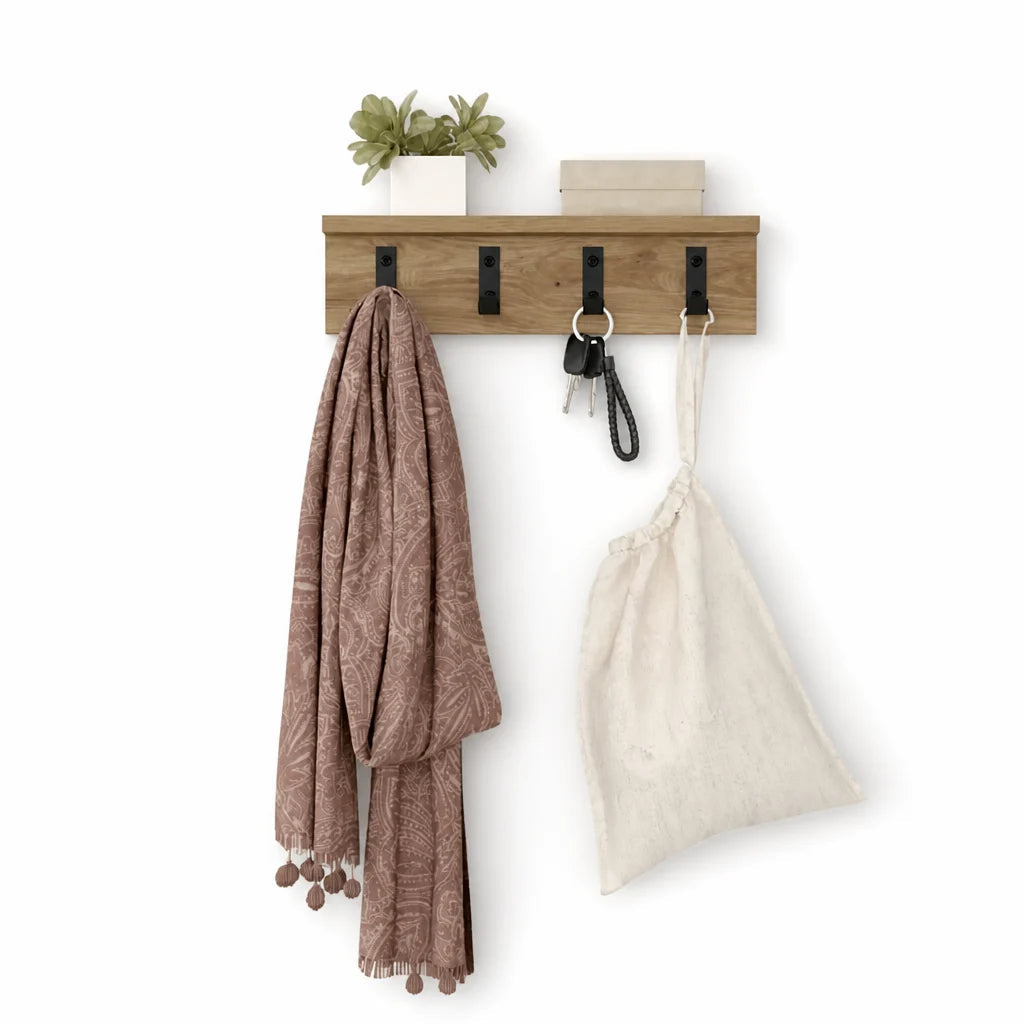Garderobe Holz Massiv