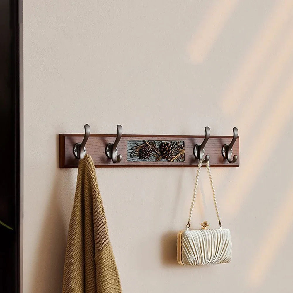 Garderobe Holz Vintage
