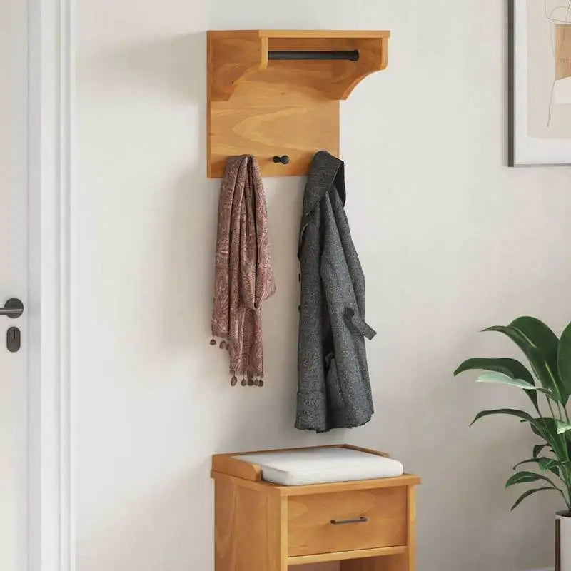 Garderobe Kiefer Natur Lackiert