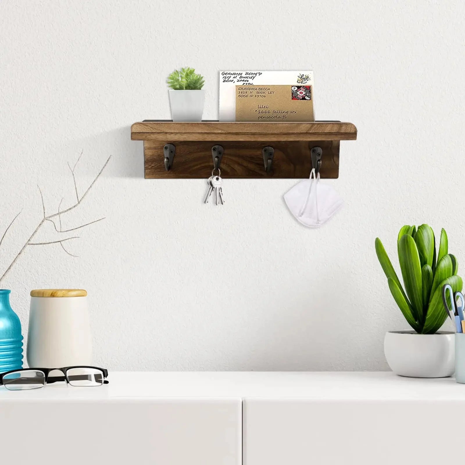 Garderobe Landhausstil Holz