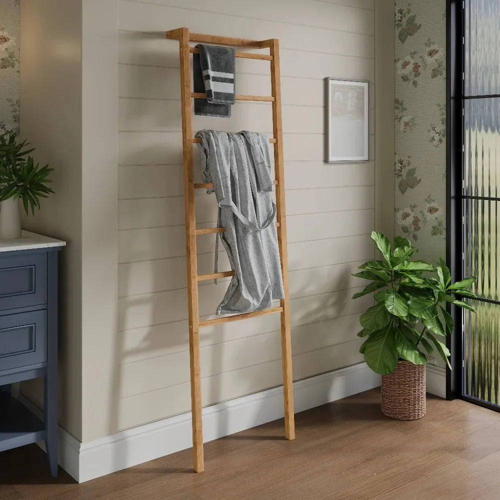 Garderobe Leiter Holz