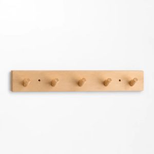 Garderobe Massivholz Buche