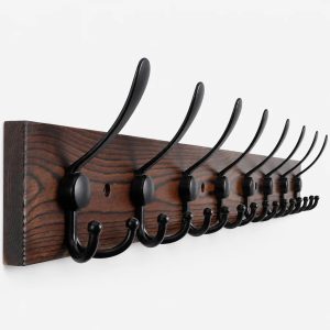 Garderobe Mit Hutablage Holz