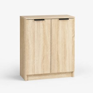 Garderobe Sonoma Eiche Grau